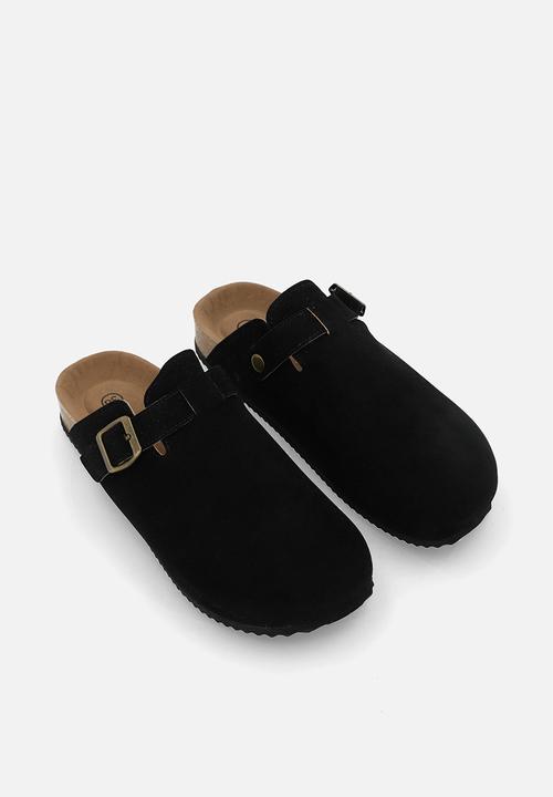 Pop Candy - Mules with buckle - black