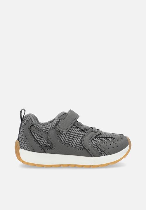 Pop Candy - Lace-up sneakers with strap - dark grey