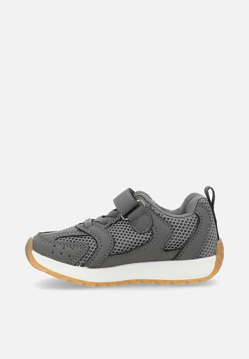 Pop Candy - Lace-up sneakers with strap - dark grey