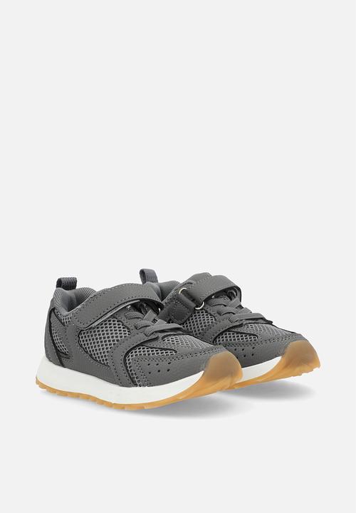 Pop Candy - Lace-up sneakers with strap - dark grey