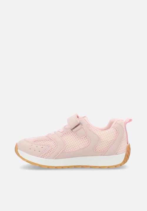 Pop Candy - Lace-up sneakers with strap - light pink