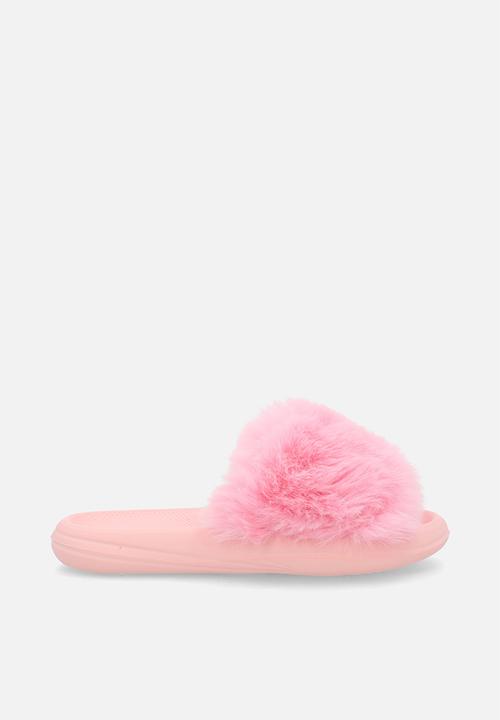 Pop Candy - Fluffy slides - pink