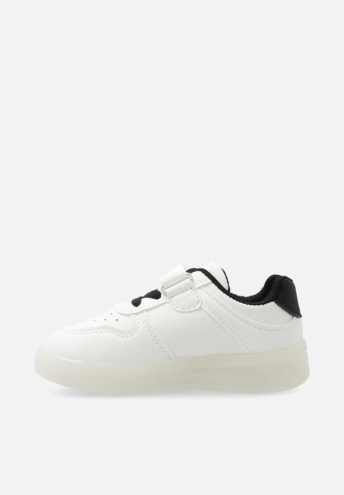 Pop Candy - LED sneakers - white/black