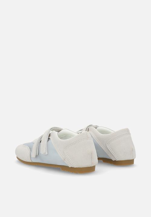 Pop Candy - Sporty ballet shoes - ivory/duck egg blue