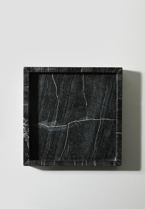 Sixth Floor - Marble Display Tray - Black 
