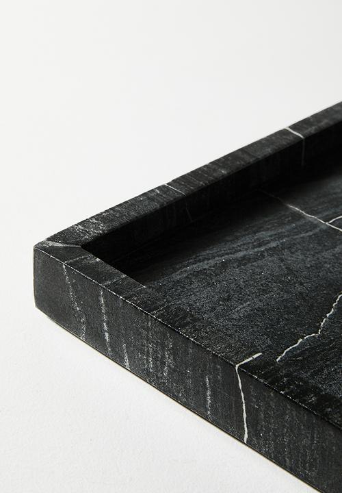 Sixth Floor - Marble Display Tray - Black 