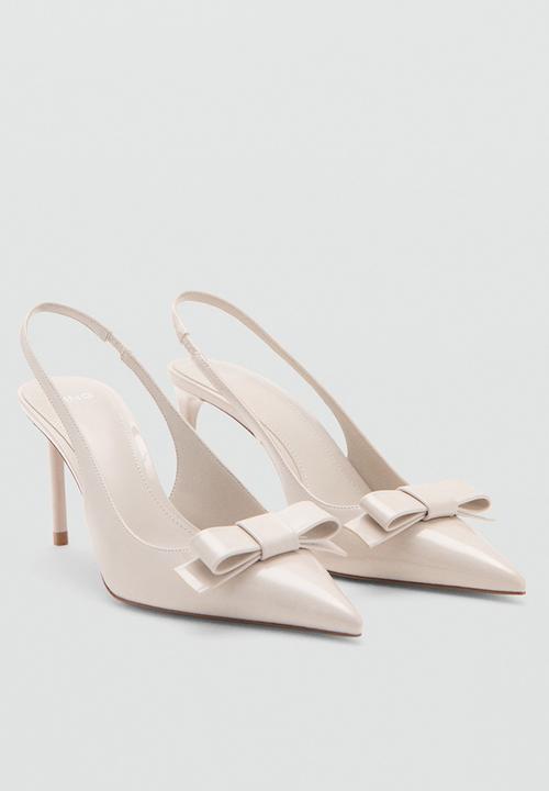 MANGO - Facio closed toe slingback - light beige