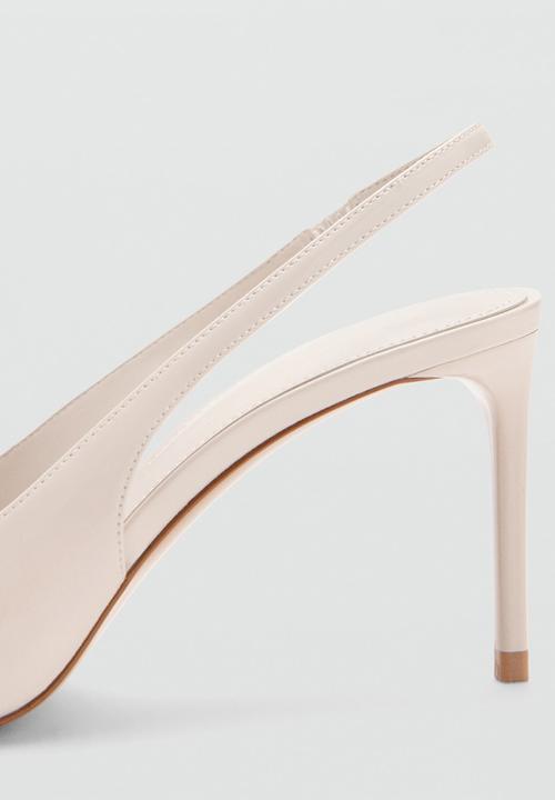MANGO - Facio closed toe slingback - light beige