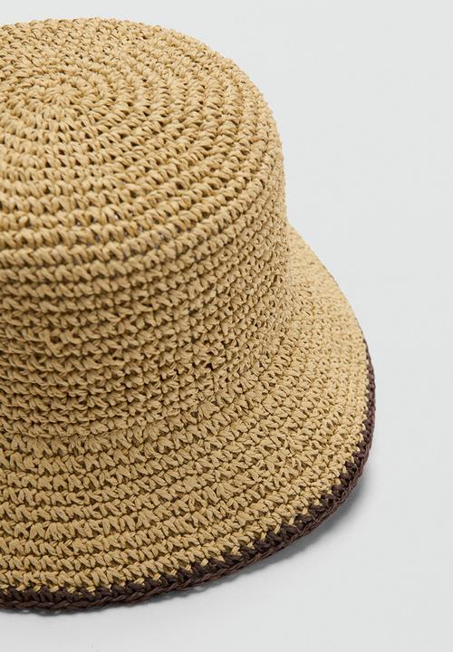 MANGO - Salty Hat- Dark Brown