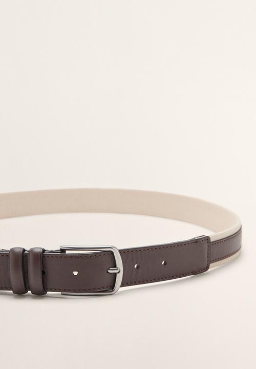 MANGO - Select Belt - Brown