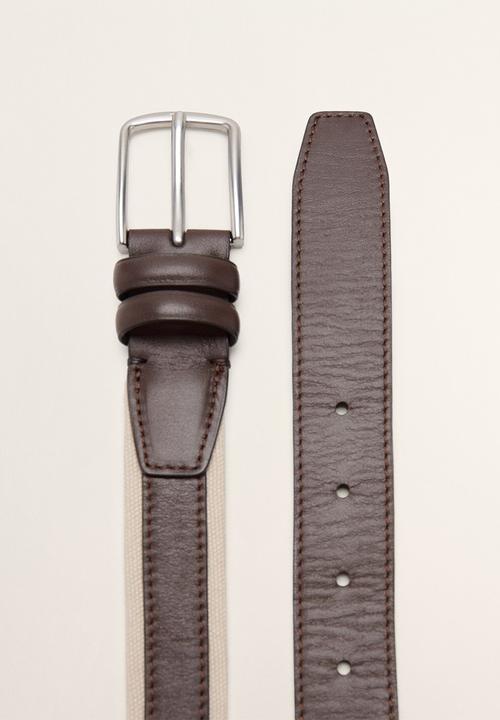 MANGO - Select Belt - Brown
