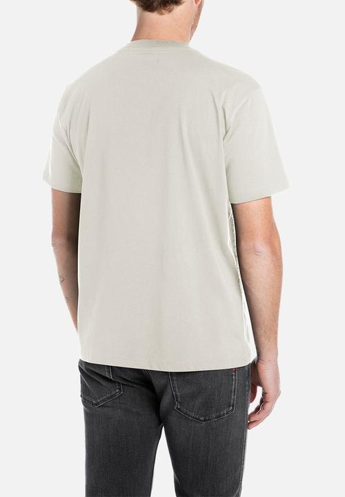 Replay - Basic jersey - bone