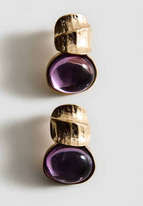 MANGO - Tyler Earrings - Light Purple