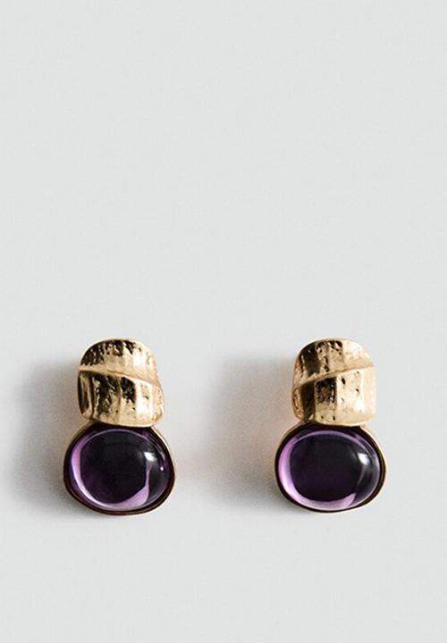 MANGO - Tyler Earrings - Light Purple