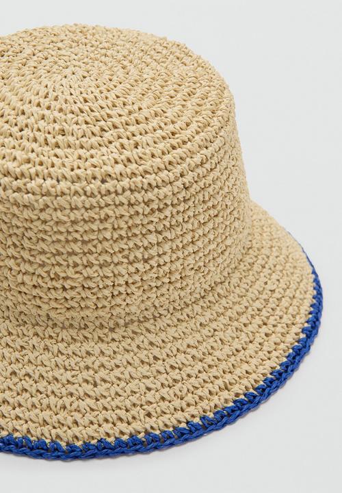 MANGO - Salty Hat- Medium Blue