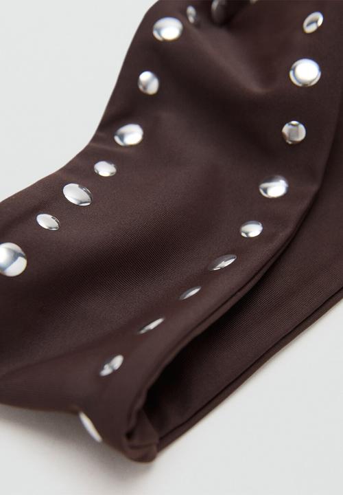 MANGO - Babel Headband- Dark Brown