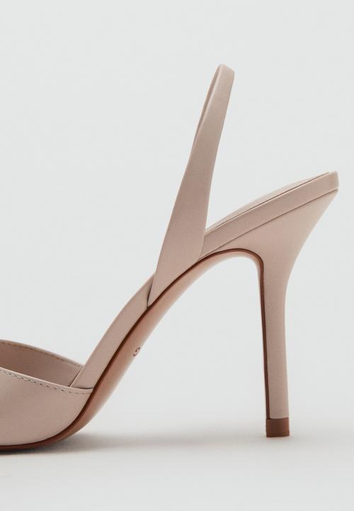 MANGO - Kate open toe slingback - light/pastel pink