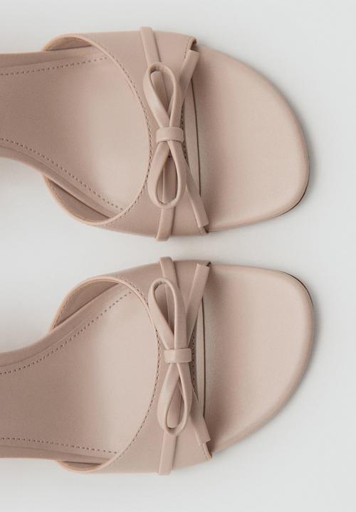 MANGO - Kate open toe slingback - light/pastel pink