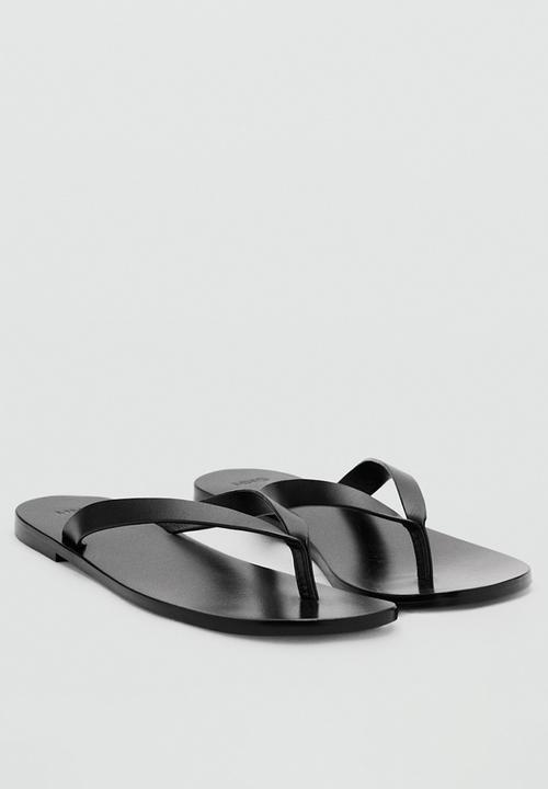 MANGO - Wave thong - black