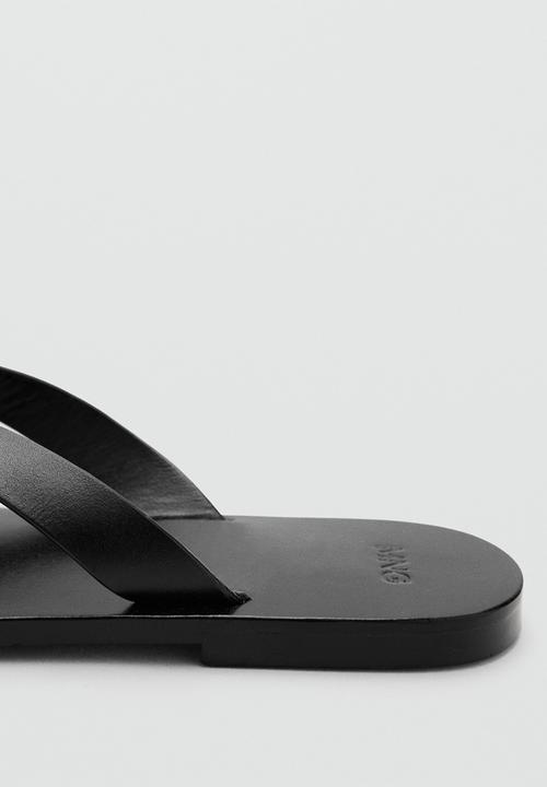 MANGO - Wave thong - black