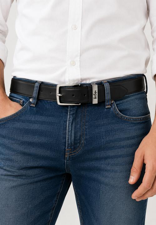 Lee Cooper - Parker Black Belt - Black