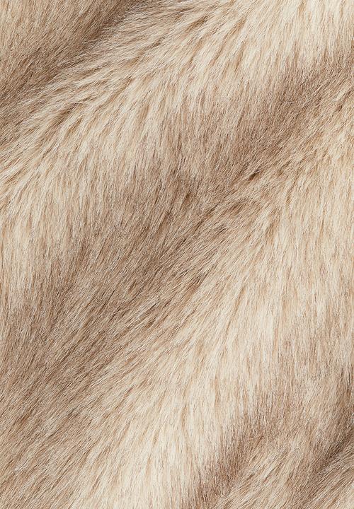 H&M - Cropped fluffy jacket - beige