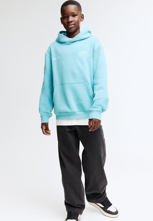 H&M - Hoodie - green/new york