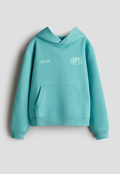 H&M - Hoodie - green/new york