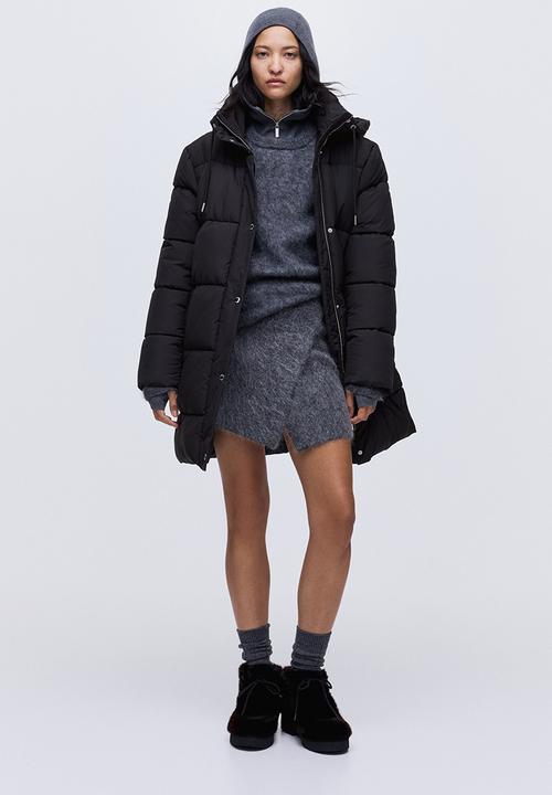 H&M - Puffer coat - black