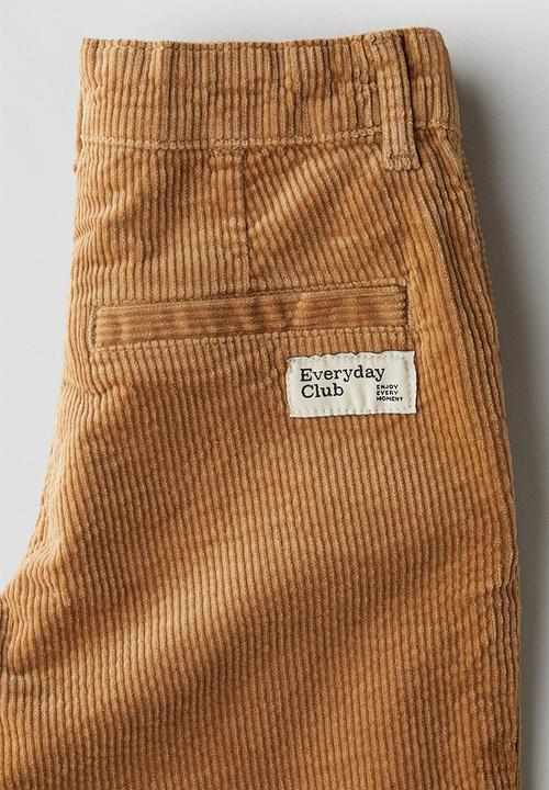 H&M - Corduroy chinos - brown