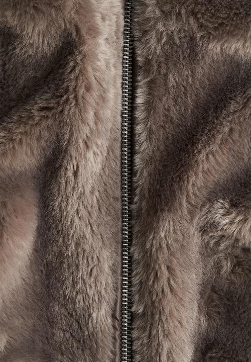 H&M - Oversized jacket - dark beige