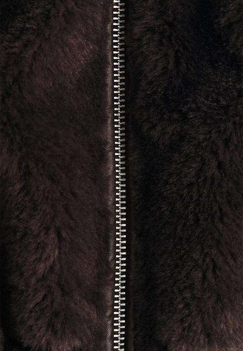 H&M - Oversized jacket - dark brown