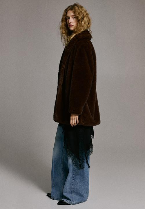 H&M - Coat - dark brown
