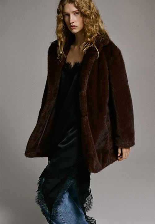 H&M - Coat - dark brown