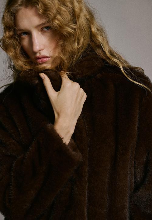H&M - Coat - dark brown