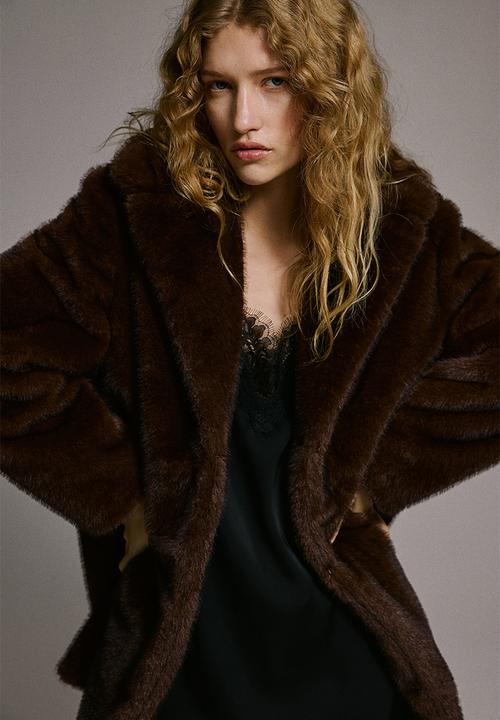 H&M - Coat - dark brown