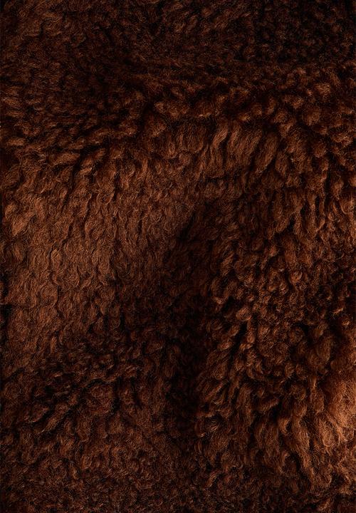 H&M - Teddy jacket - dark brown