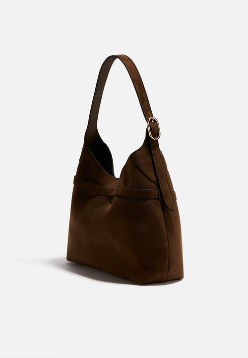 H&M - Slouchy shoulder bag - brown