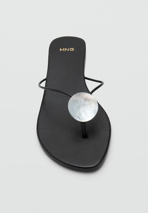 MANGO - Frania thong - black
