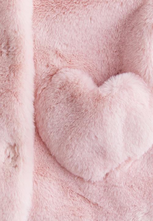 H&M - Fluffy jacket - light pink