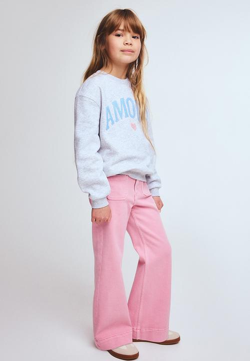 H&M - Flared jeans - pink