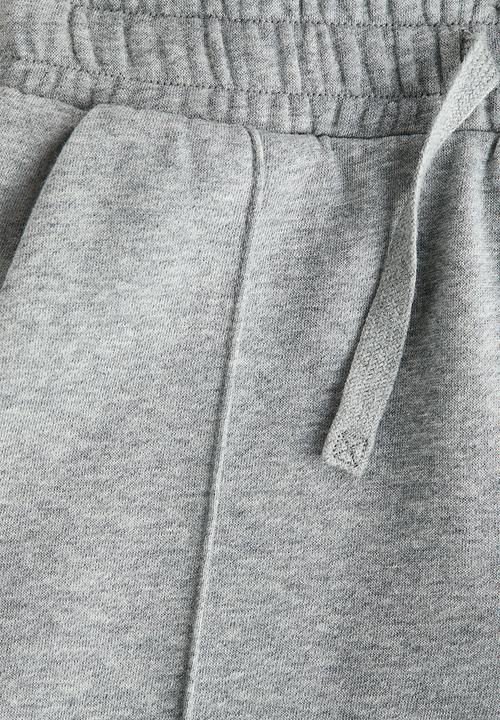 H&M - Straight sweatshirt joggers - grey marl