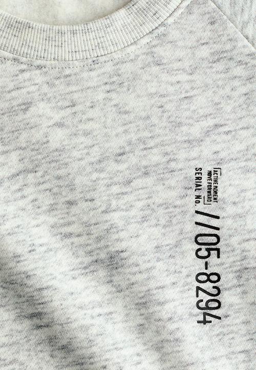 H&M - Brushed-inside sweatshirt - light grey marl