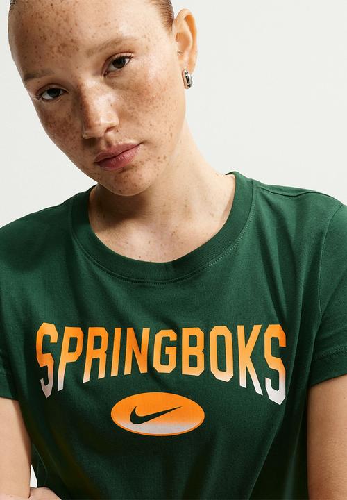 Nike - Springbok Wnk Rugby Tee - Gorge Green/University Gold