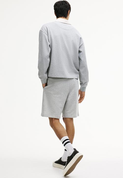 H&M - Relaxed fit shorts - light grey