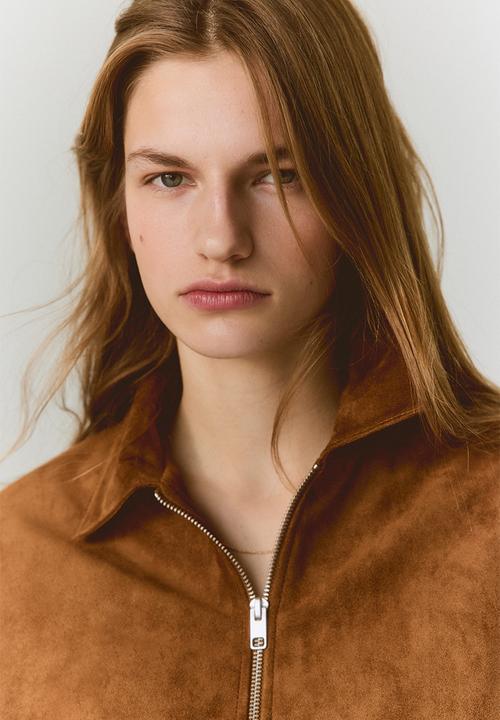 H&M - Collared jacket - dark beige