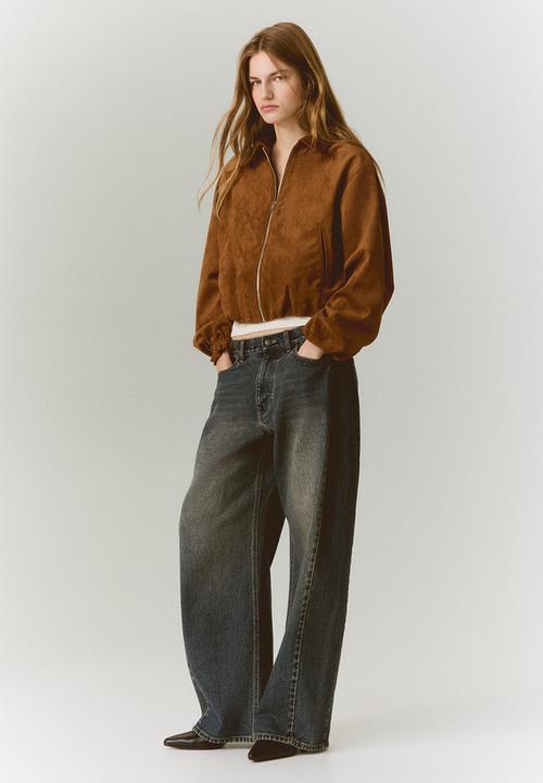 H&M - Collared jacket - dark beige