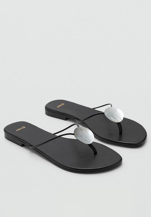 MANGO - Frania thong - black