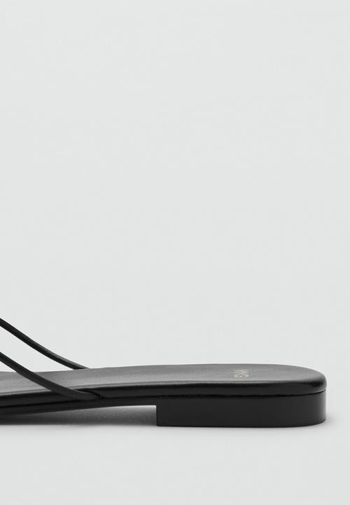 MANGO - Frania thong - black
