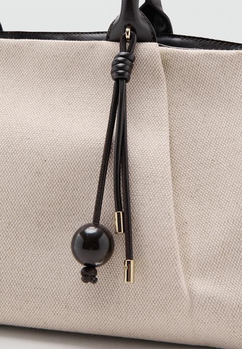 MANGO - Nicole Shoulder Bag - Black